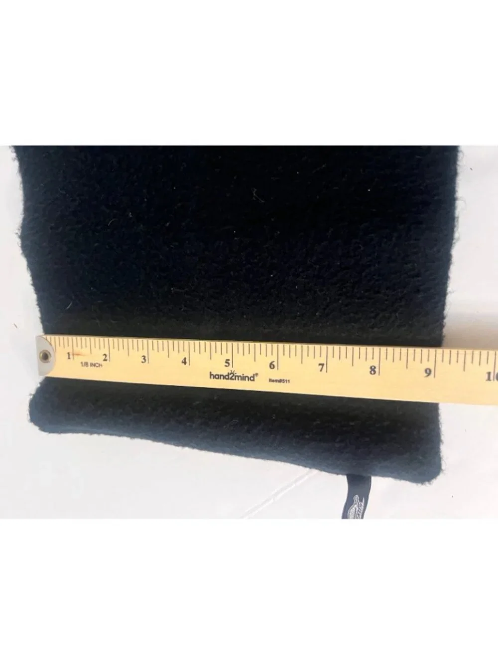 Turtle Fur Original Fleece Neck Warmer Gaiter Black Winter Ski Scarf One Size